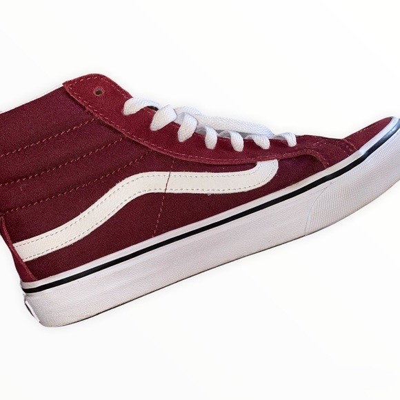 Vans Shoes - COPY - Vans Burgundy Suede Old Skool Skateboard High-Tops Men’s Size 5.5/Women’…